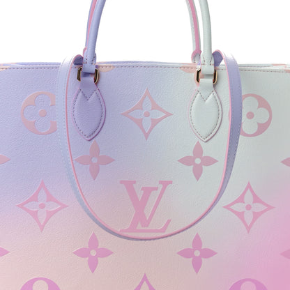 Louis Vuitton Monogram Giant Spring In The City Onthego GM Sunrise Pastel 7 of 9