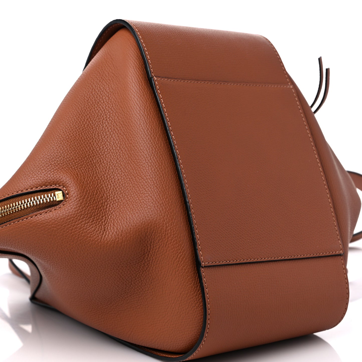 Calfskin Small Hammock Shoulder Bag Tan