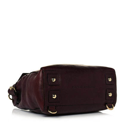 Mulberry Natural Leather Cara Delevigne Convertible Satchel Oxblood 5 of 22