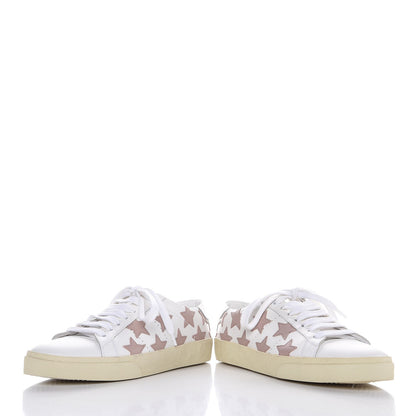 Saint Laurent Nappa Star Court Sneakers 37 Off White Rose 5 of 10