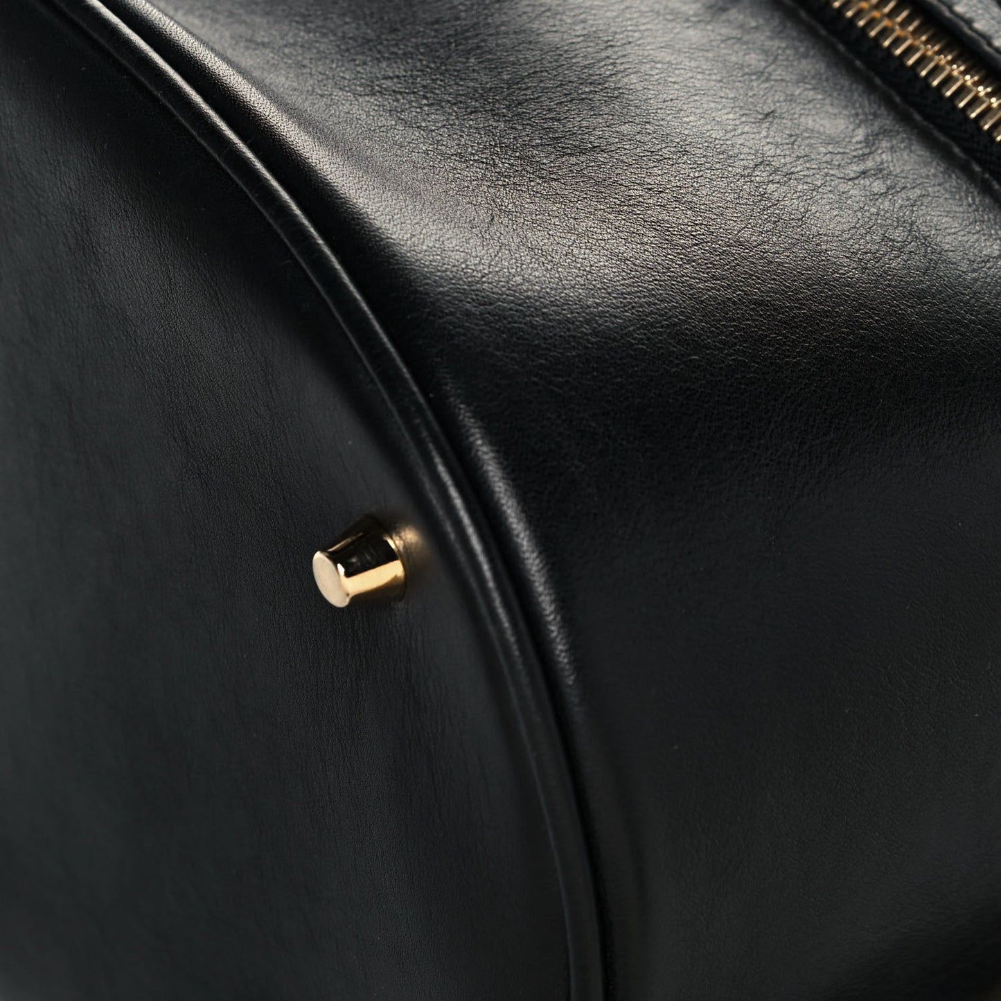 Nubuck Canvas Check Beckett Bucket Bag Black