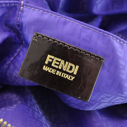 Fendi Zucca Spalmati Bowler Tobacco Viola 8 of 10