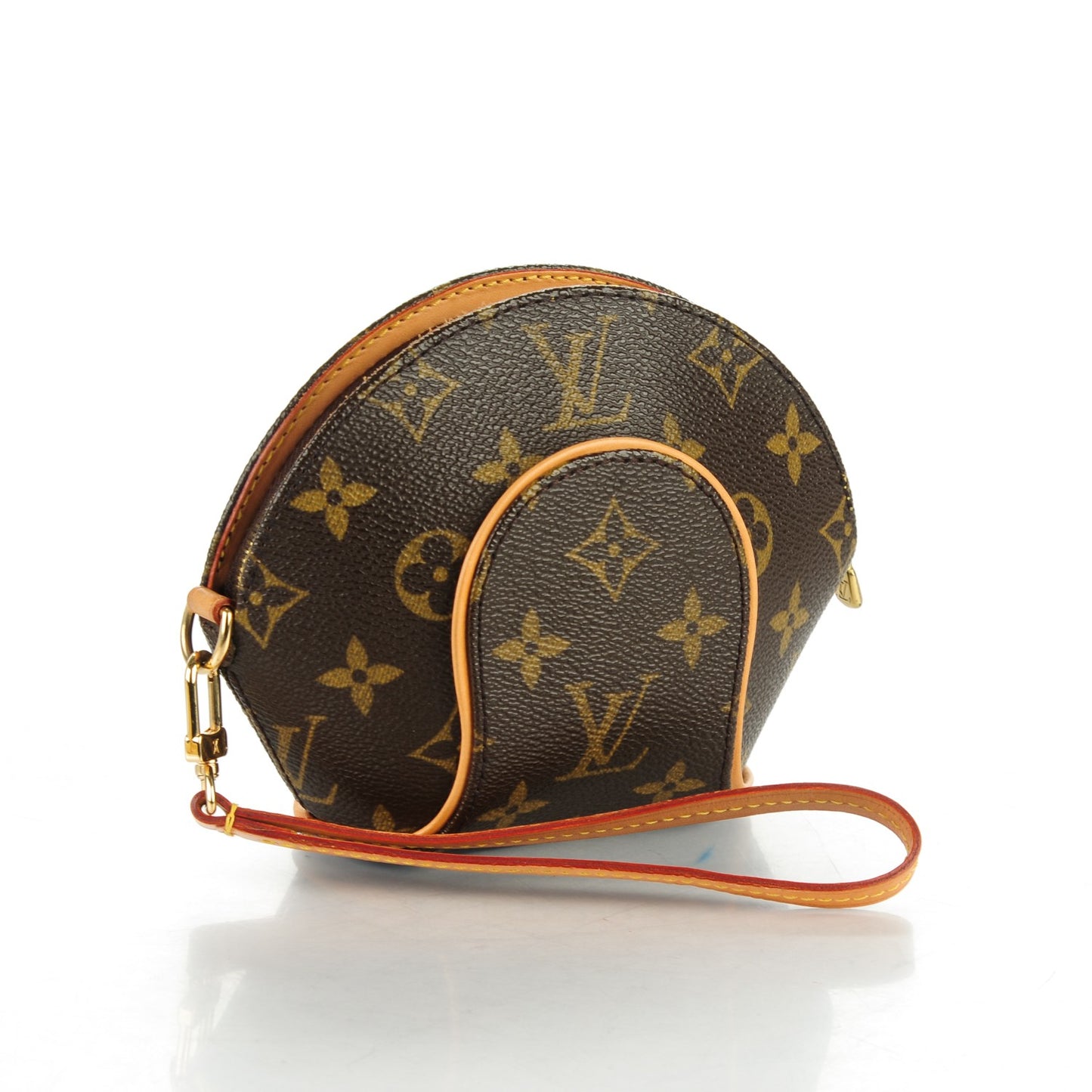 Monogram Mini Ellipse Wristlet Clutch