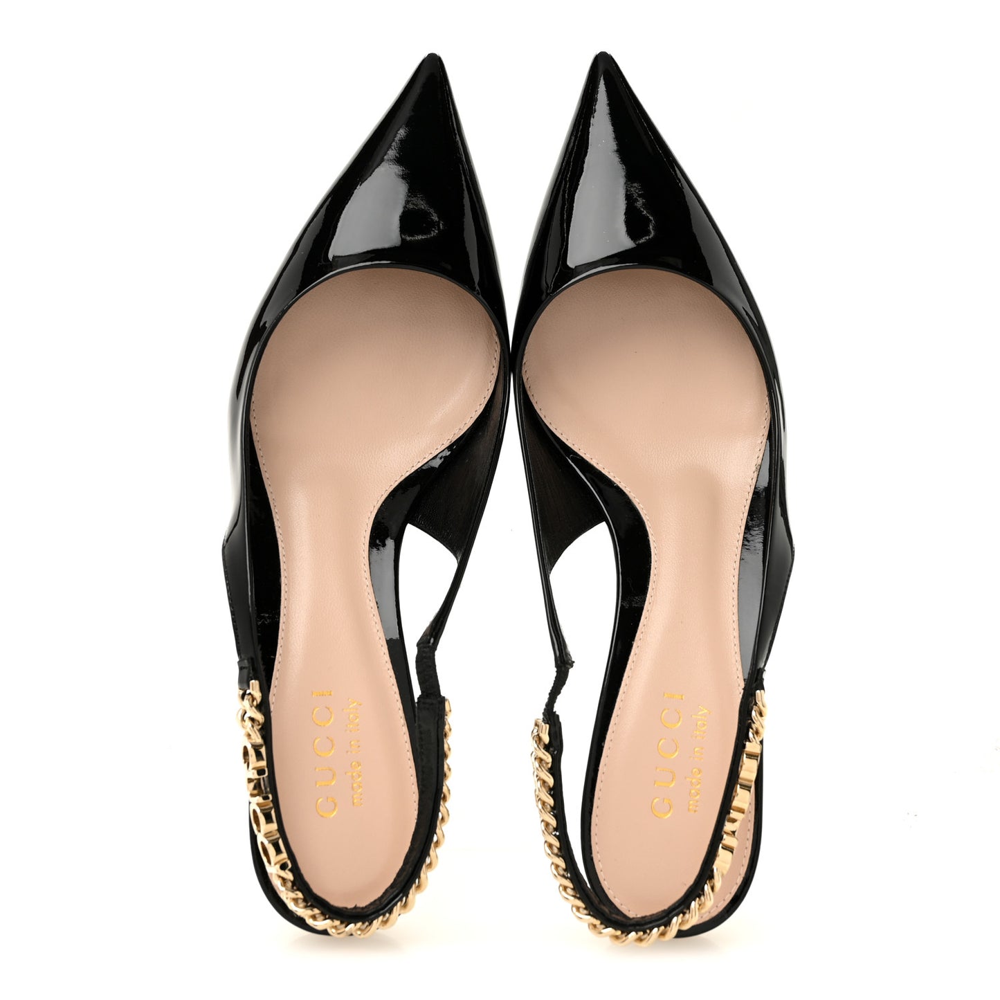 Patent Signoria 35mm Slingback Pumps 37 Black