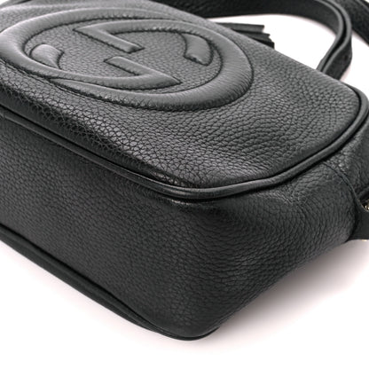 Gucci Pebbled Calfskin Small Soho Disco Bag Black 11 of 12