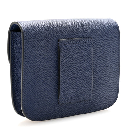 Hermes Epsom Constance Slim Wallet Bleu Saphir 4 of 8