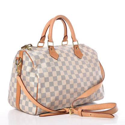 Louis Vuitton Damier Azur Speedy Bandouliere 30 3 of 25