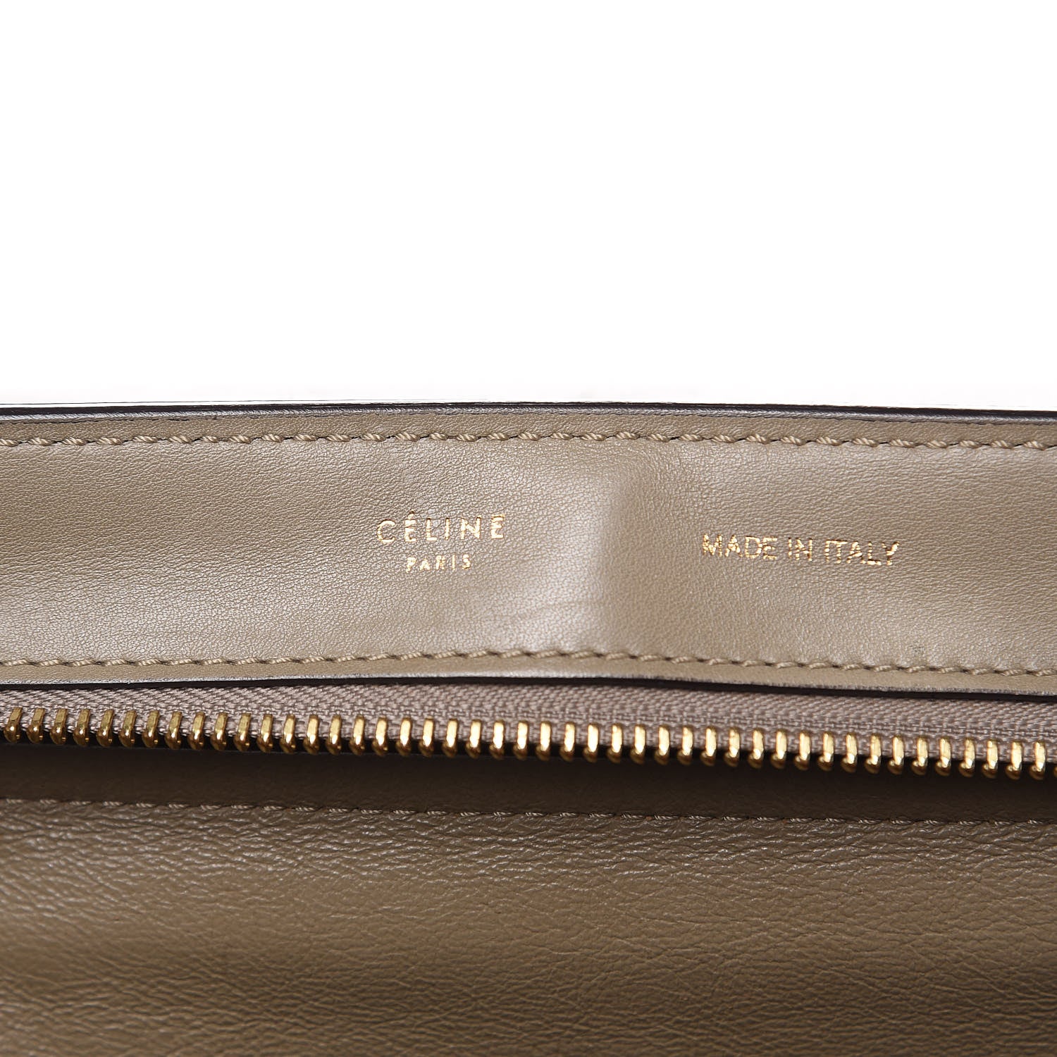 Celine Calfskin Suede Whipsnake Medium Trapeze Taupe 6 of 22