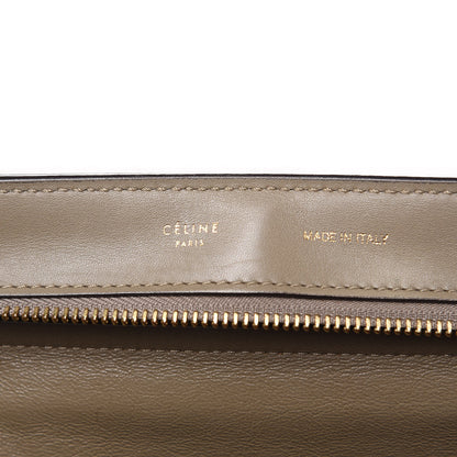 Celine Calfskin Suede Whipsnake Medium Trapeze Taupe 6 of 22