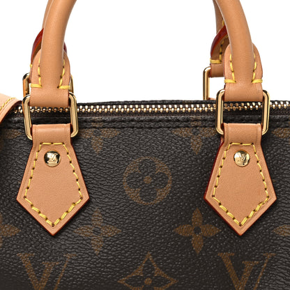 Louis Vuitton Monogram Nano Speedy Bandouliere 8 of 10
