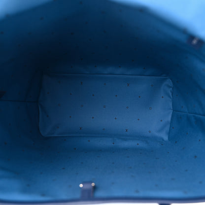 Louis Vuitton Monogram Escale Neverfull MM Blue 6 of 12