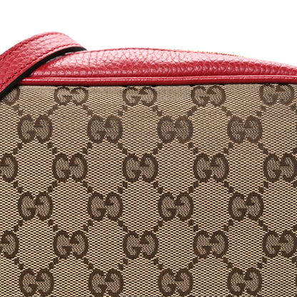 Gucci Monogram Mini Bree Messenger Bag Red 8 of 10