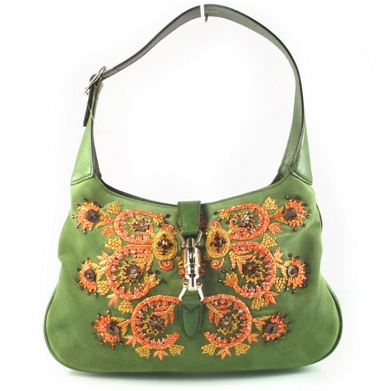 Embroidered Jackie O Hobo