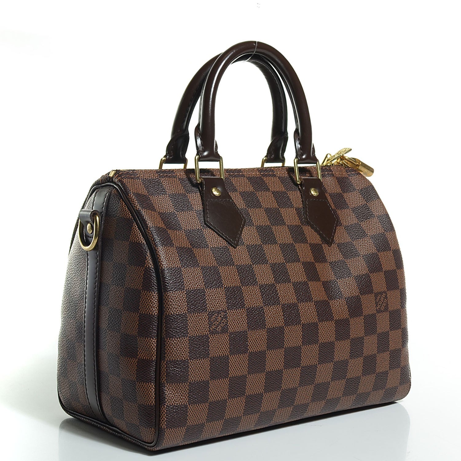 Louis Vuitton Damier Ebene Speedy Bandouliere 25 3 of 9