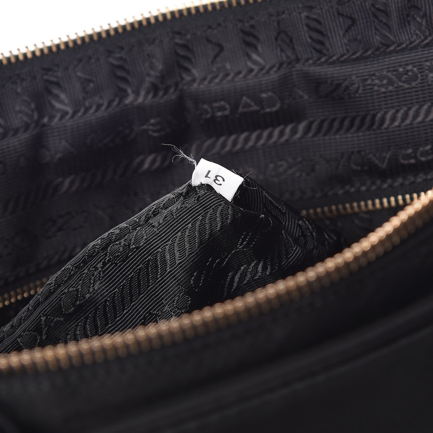 Prada Tessuto Nylon Sport Semitracolla Shoulder Bag Black 7 of 13