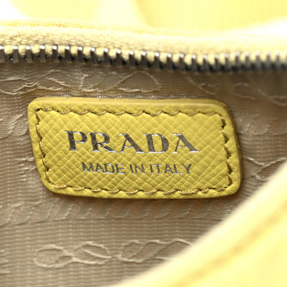 Prada Tessuto Nylon Saffiano Mini Re-Edition 2000 Shoulder Bag Ananas 6 of 11