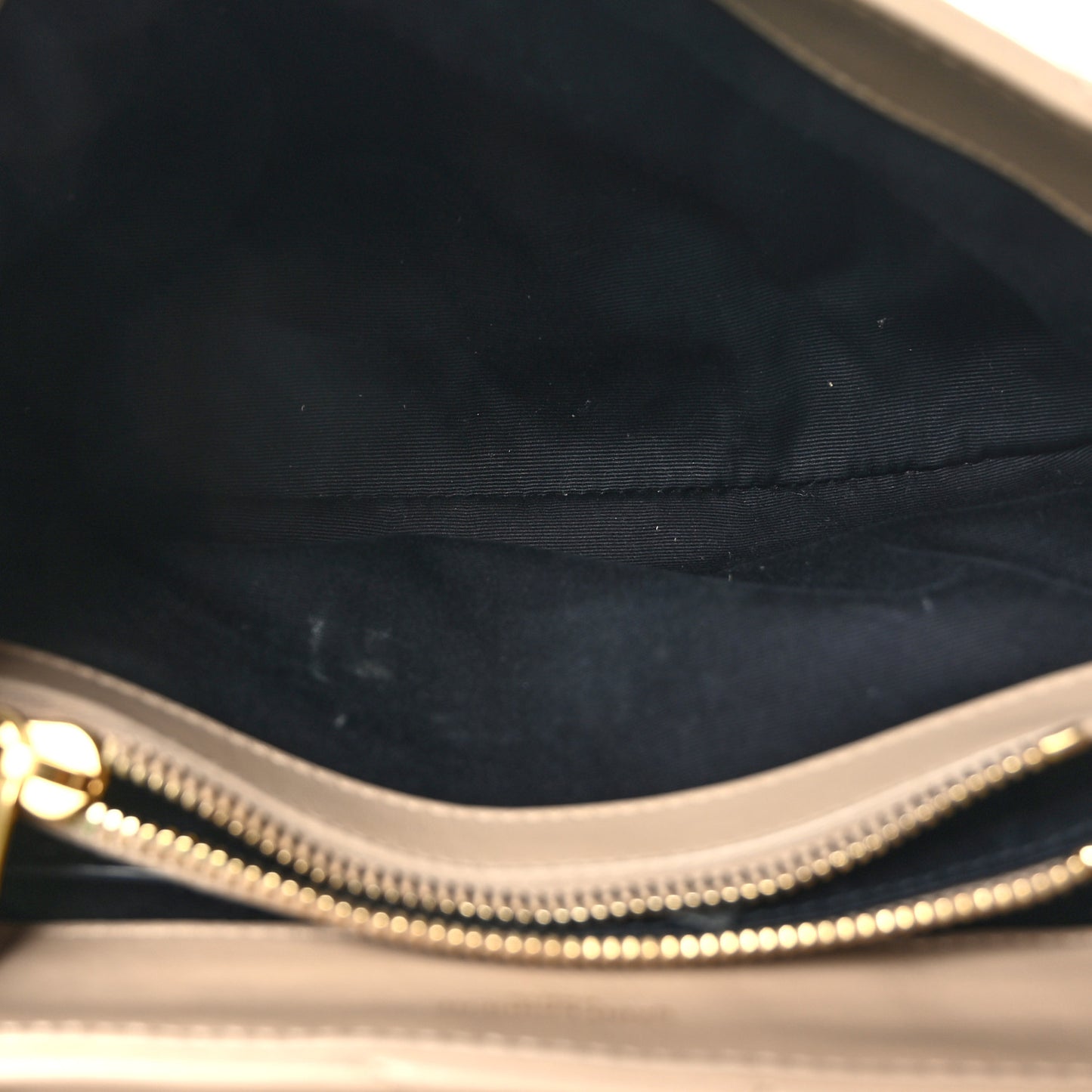 Calfskin Y Quilted Monogram Small Loulou Chain Satchel Dark Beige