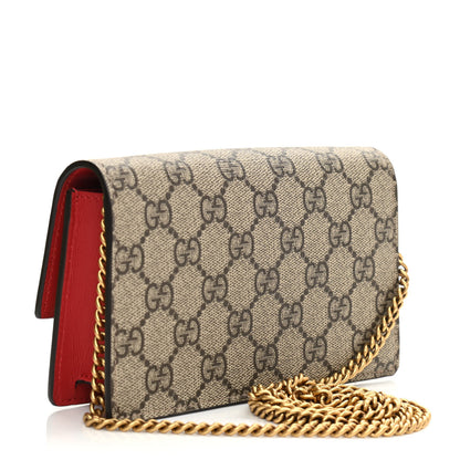 Gucci GG Supreme Monogram Mini Cherry Chain Bag 3 of 9