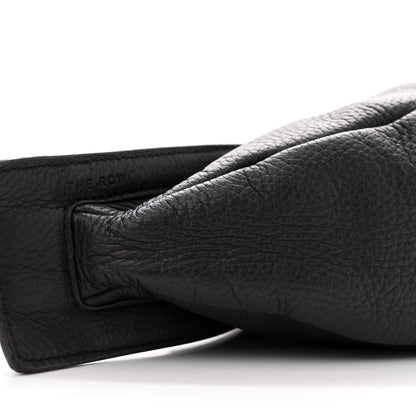 The Row Deerskin Small Slouchy Banana Bag Espresso 8 of 10