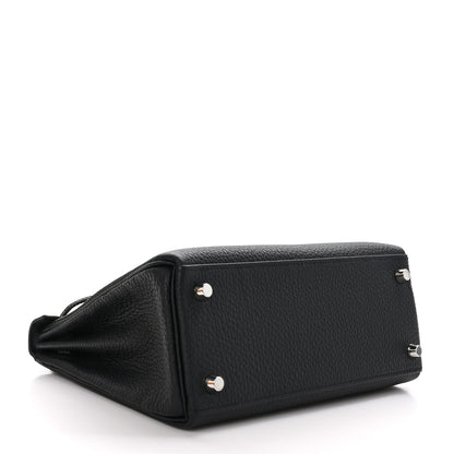 Hermes Togo Lizard Kelly Retourne Touch 25 Black 4 of 10