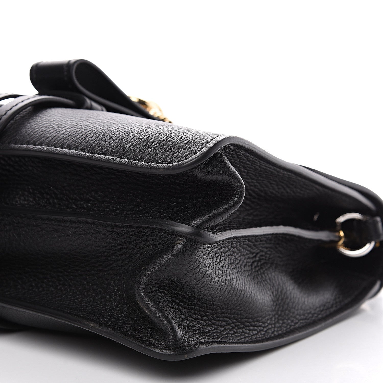 Chloe Grained Calfskin Medium Aby Day Shoulder Bag Black 7 of 7