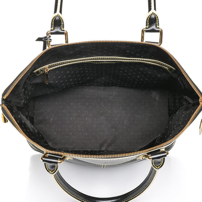 Louis Vuitton Suhali Lockit GM Black 5 of 7