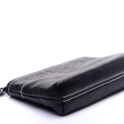 Chanel Lambskin Lax Pochette Black 8 of 11