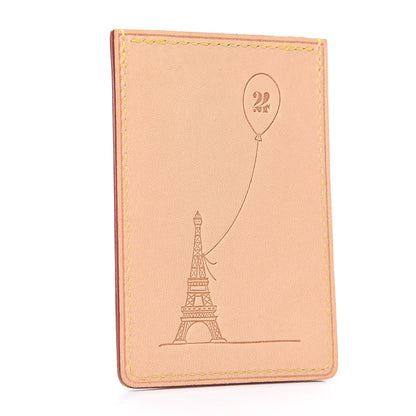 Louis Vuitton Vachetta Eiffel Tower Card Holder 3 of 6