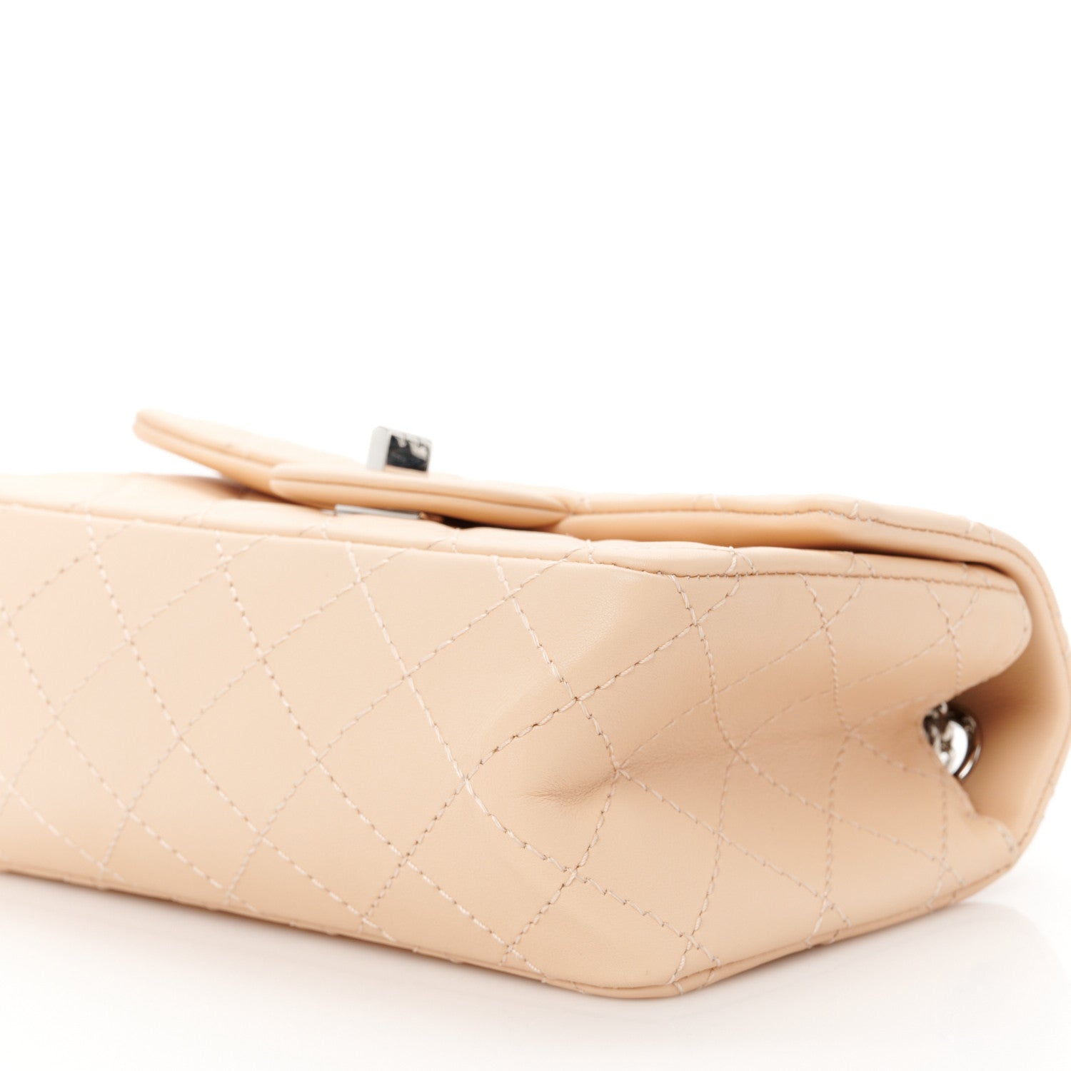 Chanel Aged Calfskin Quilted 2.55 Reissue Mini Flap Beige 11 of 11