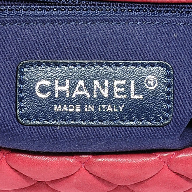 Chanel Iridescent Calfskin Small New Bubble Flap Fuchsia 7 of 8