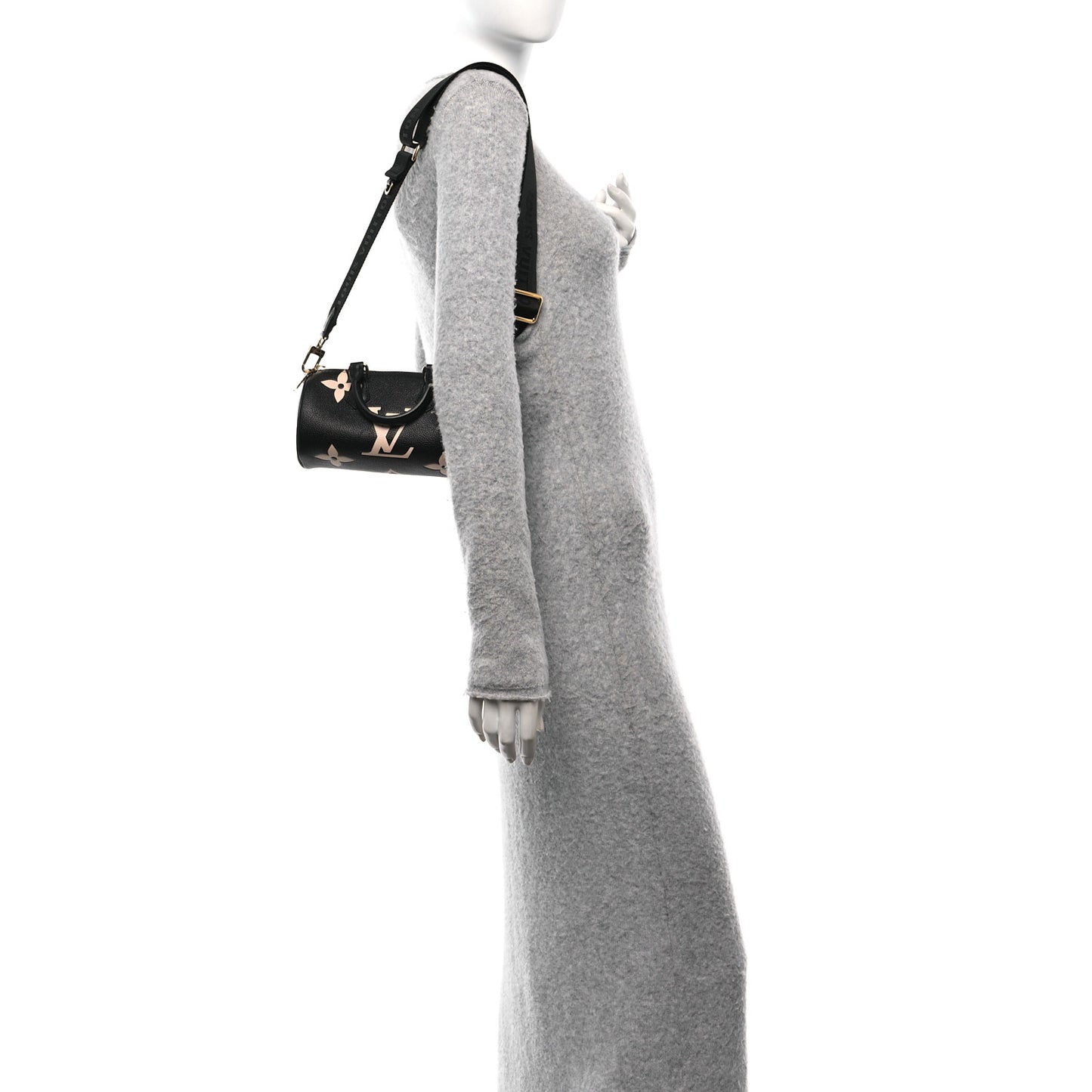 Empreinte Monogram Giant Papillon BB Black Beige