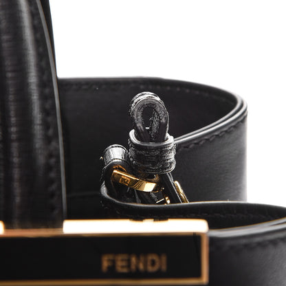 Fendi Vitello Elite Petite 2Jours Tote Black 9 of 9