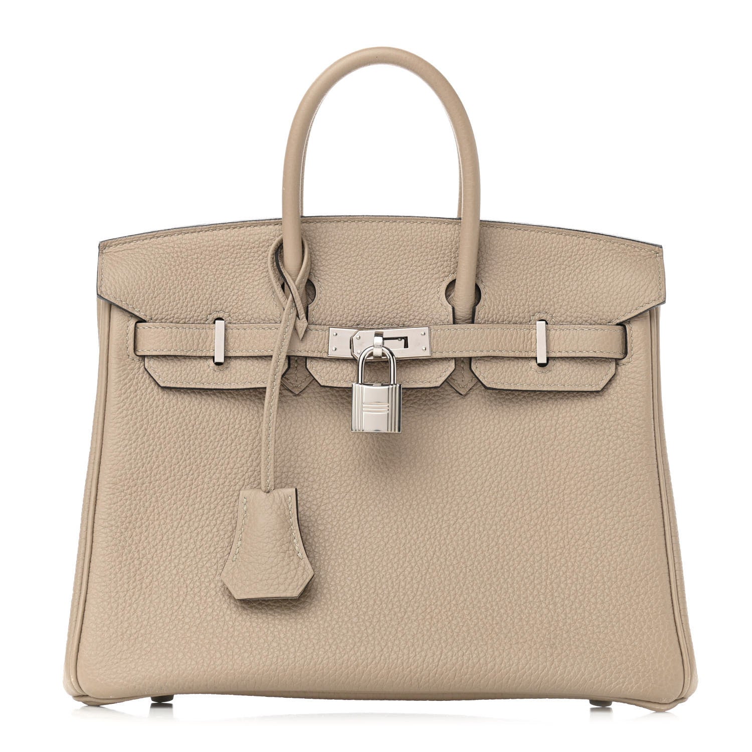 Hermes Togo Birkin 25 Gris Tourterelle 1 of 14