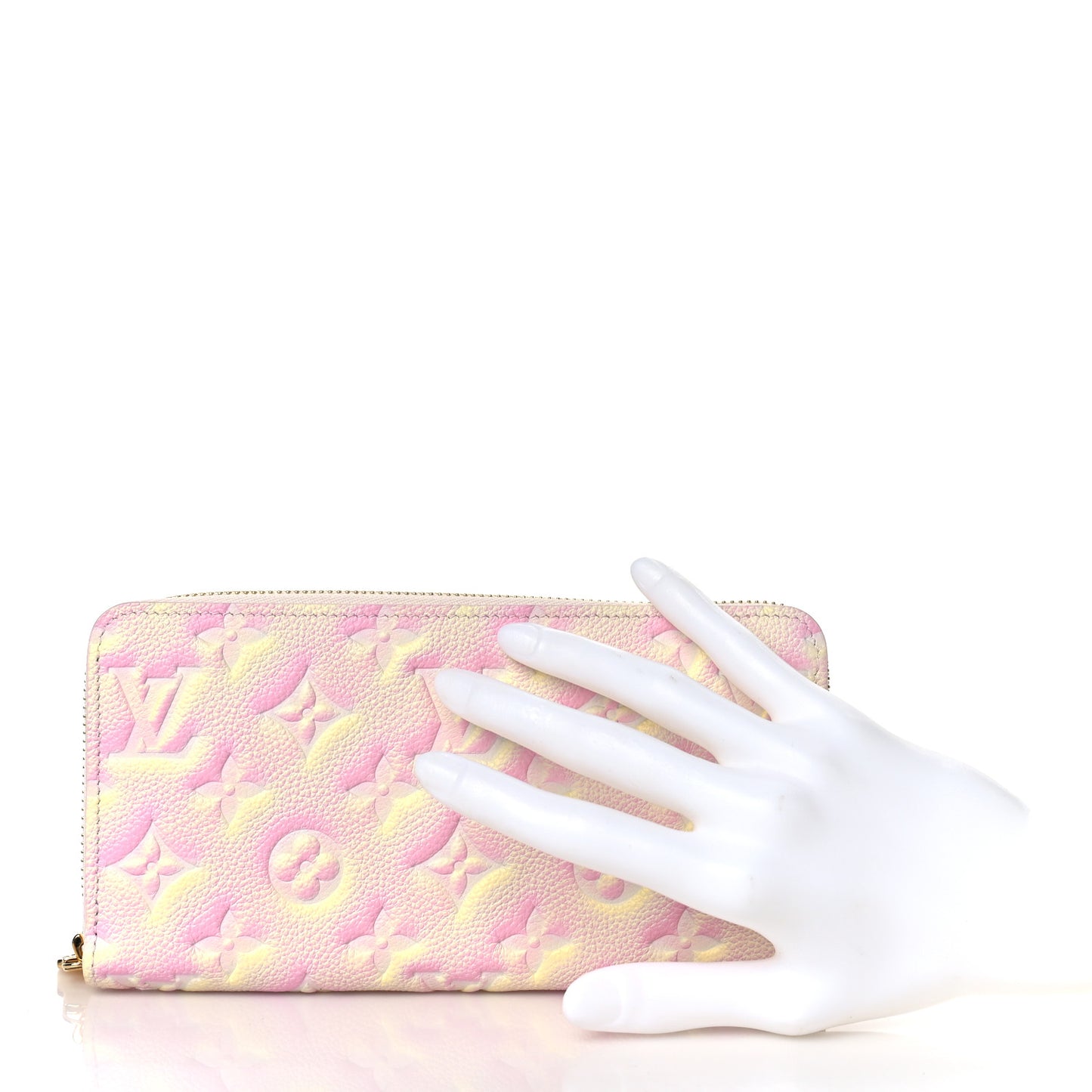 Empreinte Monogram Summer Stardust Zippy Wallet Pink