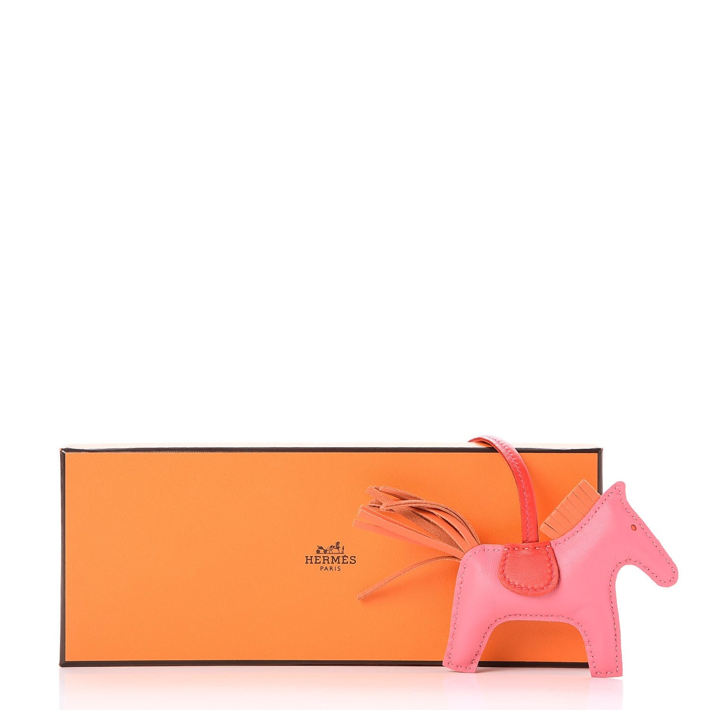 Milo Lambskin Grigri Rodeo Bag Charm PM Rose Azalee Orange Poppy Rouge Indien