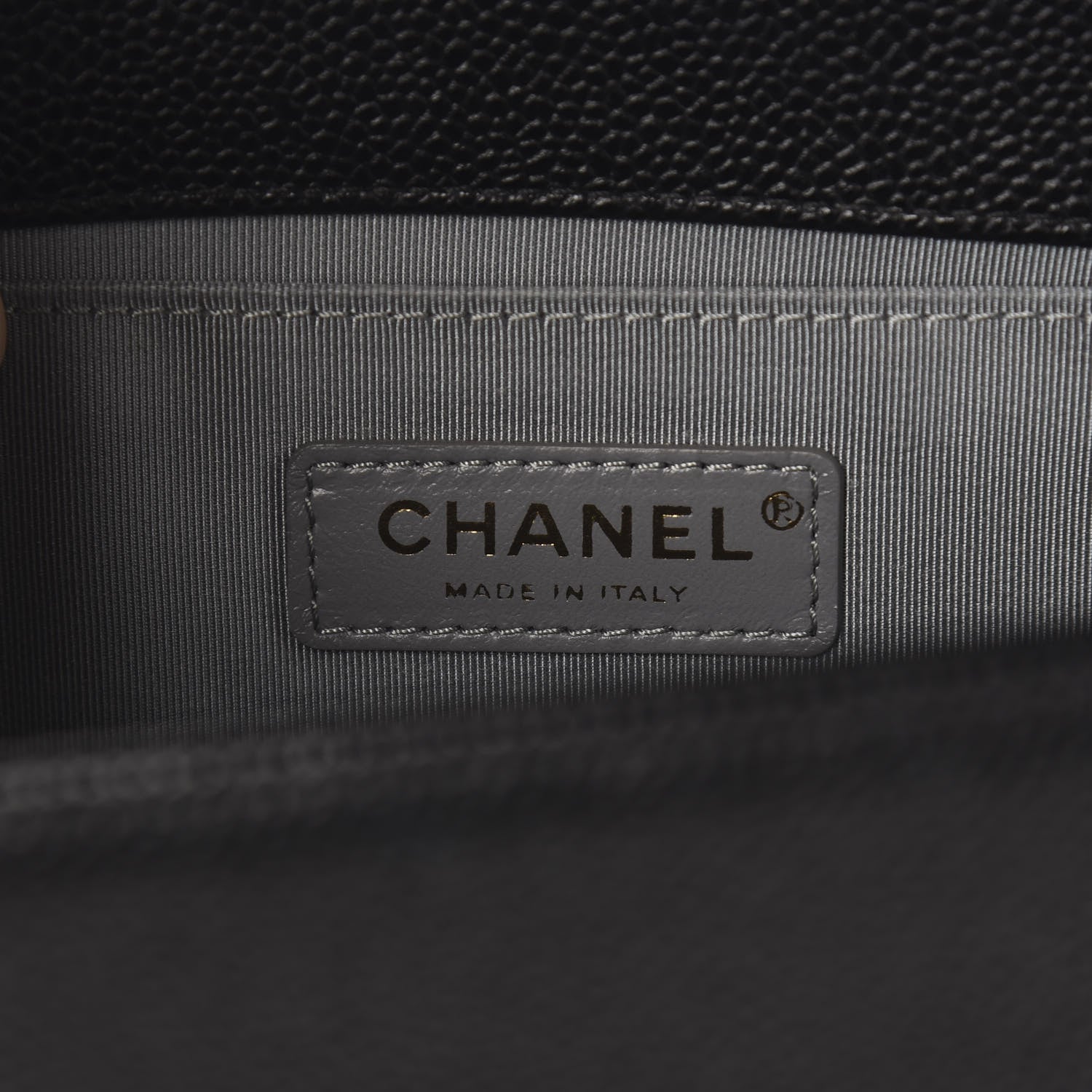Chanel Caviar Quilted Medium Boy Flap Black 5 of 9