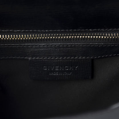 Givenchy Textured Calfskin Mini Pandora Box Chain Crossbody Bag Black 9 of 10
