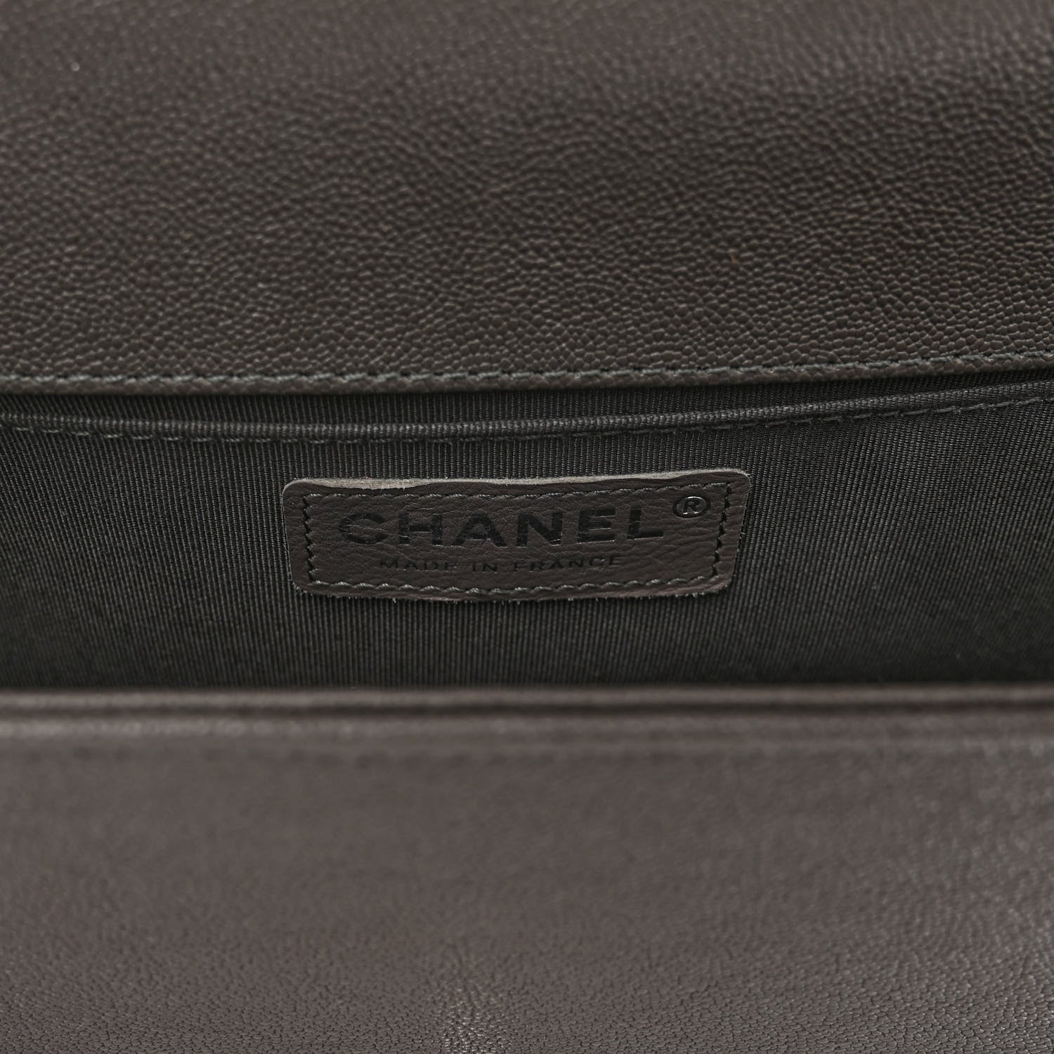 Chanel Caviar Quilted Medium Boy Flap Grey 6 of 11