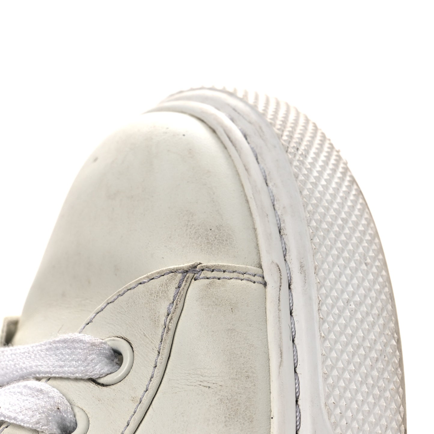 Vitello Soft Logo 45mm Platform Sneakers 35.5 White Pink