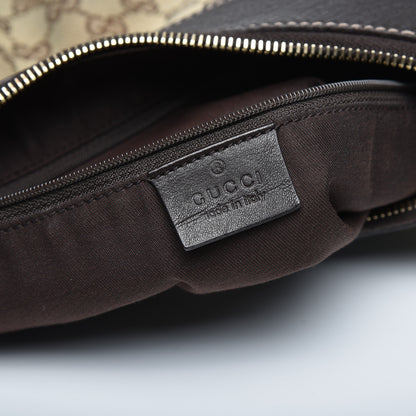 Gucci Monogram Large D Ring Hobo Dark Brown 7 of 10