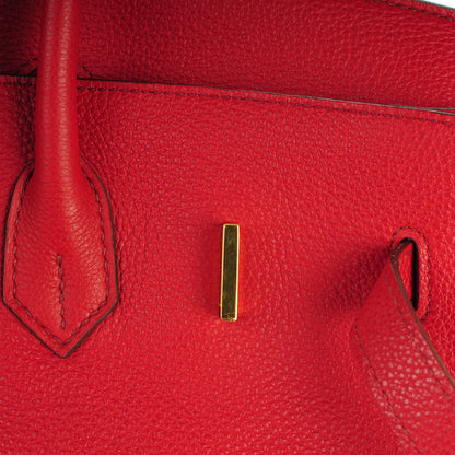 Hermes Togo Birkin 35 Rouge Garance 10 of 26