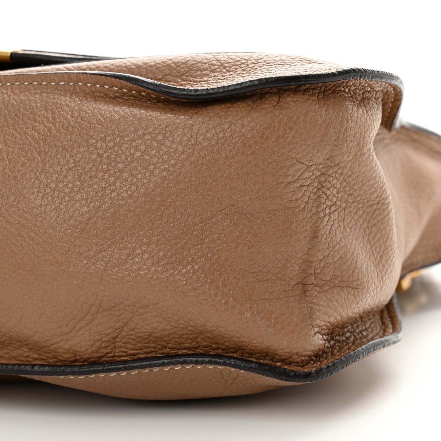 Calfskin Medium Marcie Satchel Desert Taupe