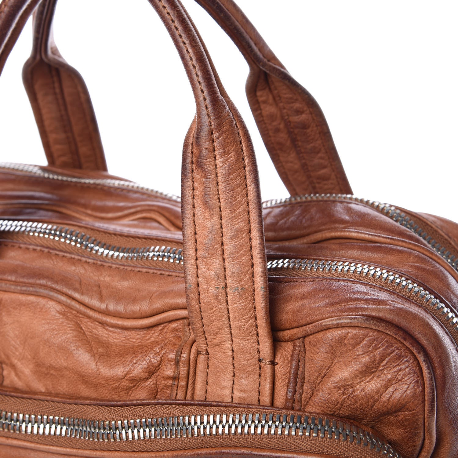 Alexander Wang Lambskin Trudy Tote Brown 8 of 9