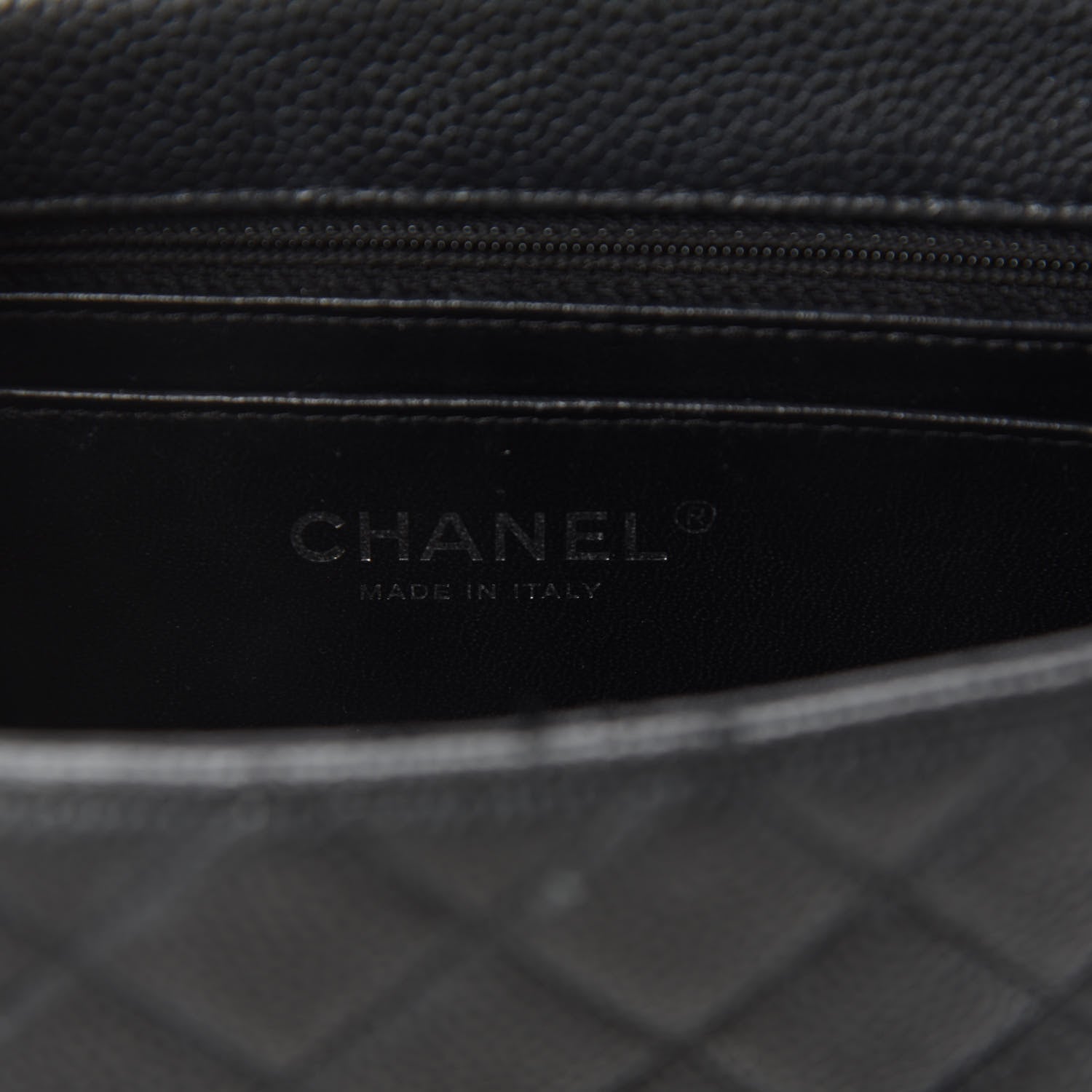 Chanel Caviar Quilted Mini Rectangular Flap Black 10 of 13