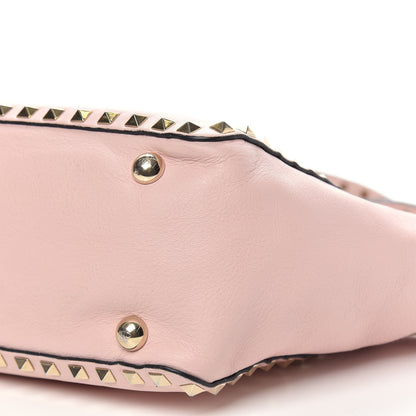 Valentino Garavani Vitello Small Rockstud Tote Pink 9 of 14