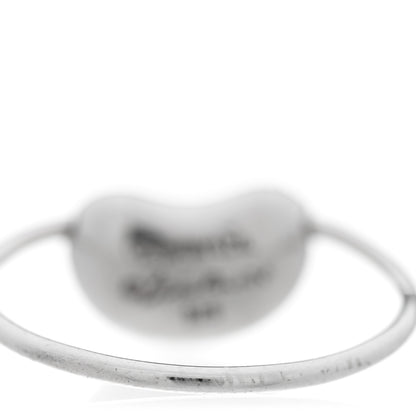 Tiffany Sterling Silver Elsa Peretti Bean Wire Ring 48 4.5 5 of 8