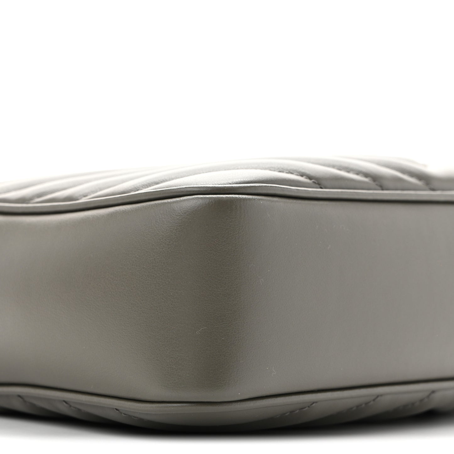 Calfskin Matelasse Monogram Lou Camera Bag Dusty Grey