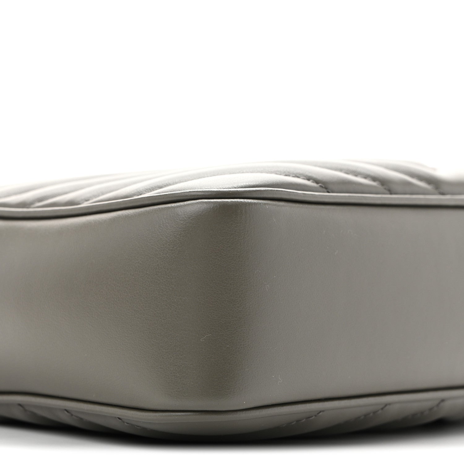 Saint Laurent Calfskin Matelasse Monogram Lou Camera Bag Dusty Grey 8 of 14