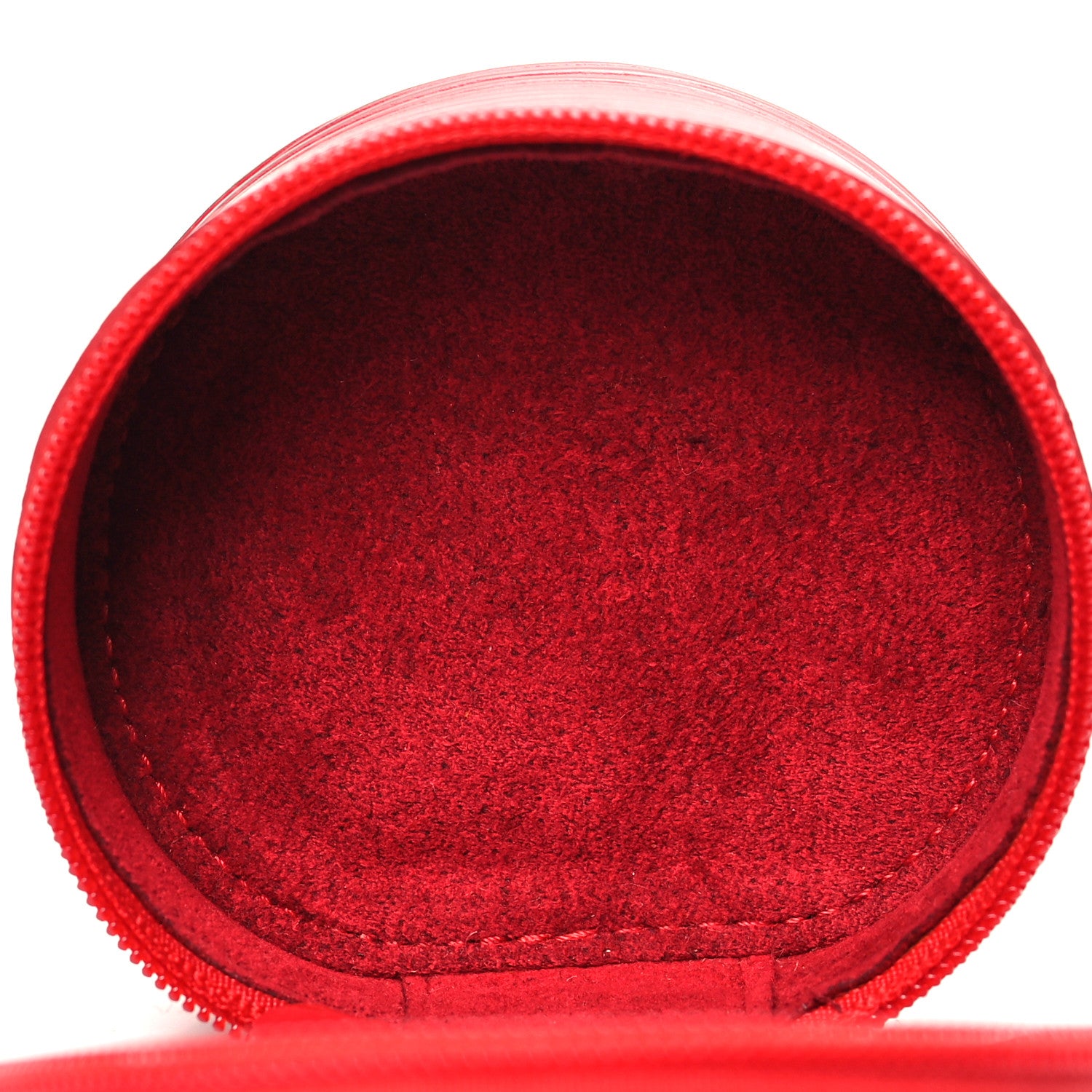 Louis Vuitton Epi Ecrin Bijoux 8cm Jewelry Box Case Castillan Red 5 of 7