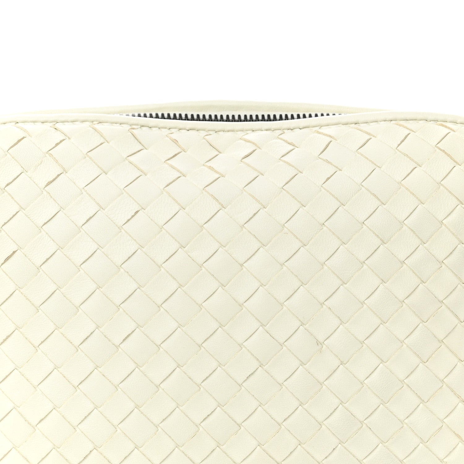 Bottega Veneta Nappa Intrecciato Nodini Crossbody Messenger White 8 of 11